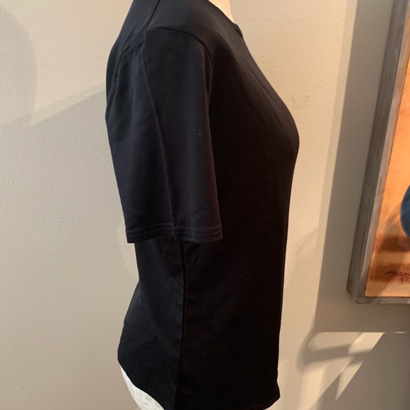 NWT Lynn Ritchie for Evelyn & Arthur Black T-Shirt Size S - Picture 2 of 4